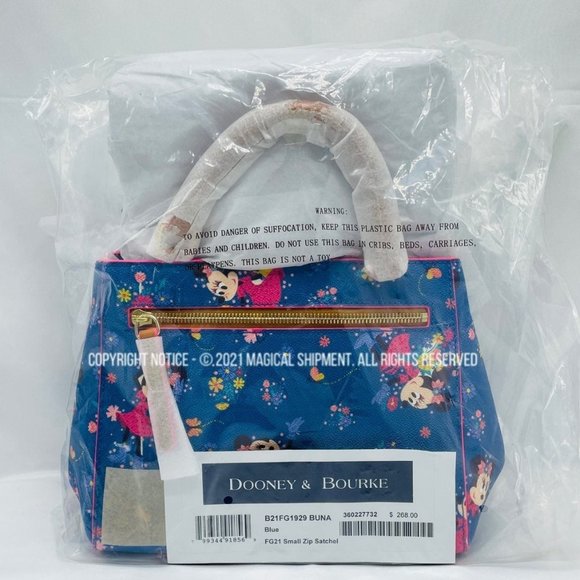 Dooney & Bourke Handbags - Disney - Dooney & Bourke - Epcot Flower & Garden Festival - Minnie Mouse Satchel